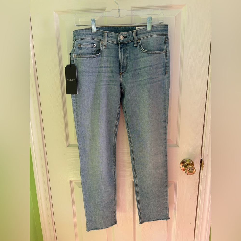 Rag & Bone Low-Rise Ankle Slim Boyfriend Jean | Size 26 | NEW w/Tags